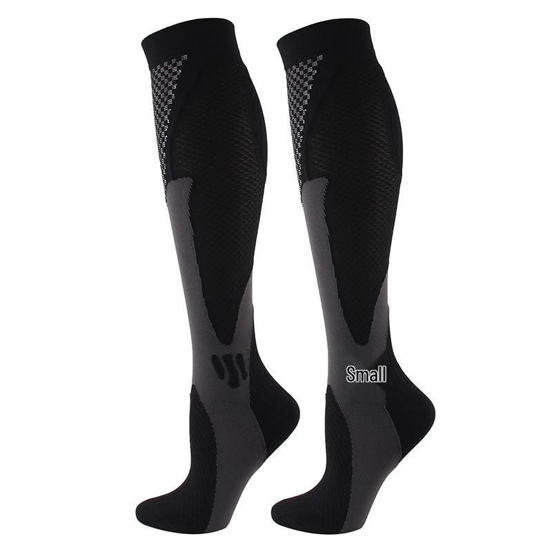 Breathable Non-slip Calf Compression Socks for Sports, Marathon, Aerobics, and Running