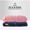Fleece Jacket Women's Autumn and Winter New Loose Large Size Casual Fleece Top Pink Cardigan Thickened Thermal Sweater