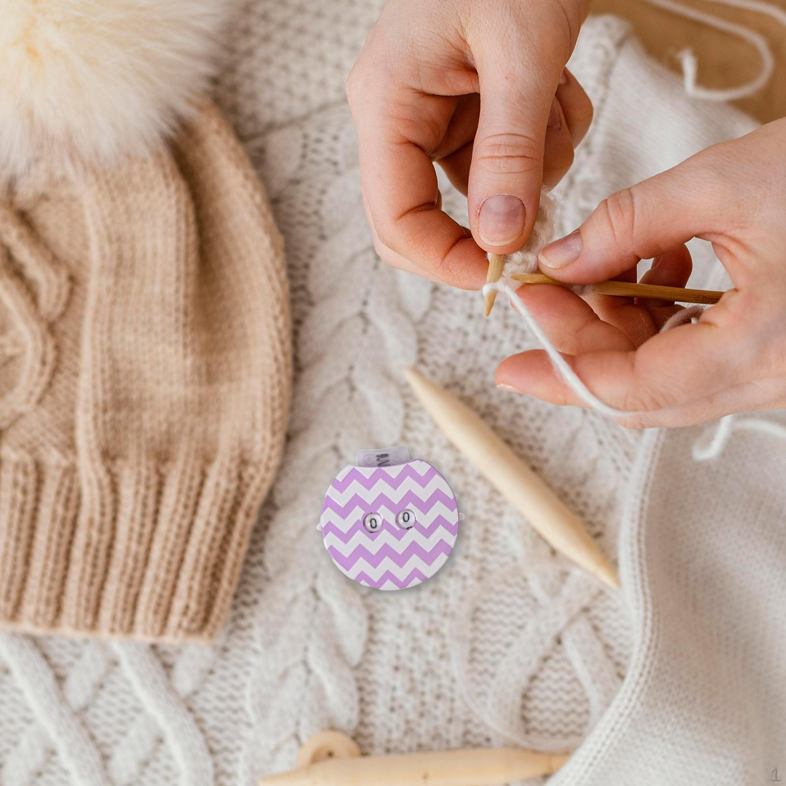 

Инструмент для подсчета рядов вязания, Мини, Компактные швейные принадлежности Устройство для подсчета рядов Вязание