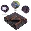 Edge-Bound Black Outdoor Sunshade Net: Perforated, Dustproof, Sun Protection for Balconies