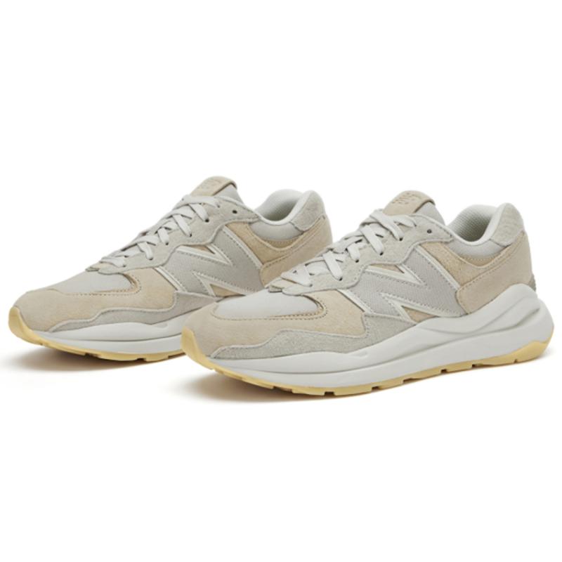 New Balance 57/40 Series Low Top Beige 'Gray Light Cream' Sneakers M5740UP