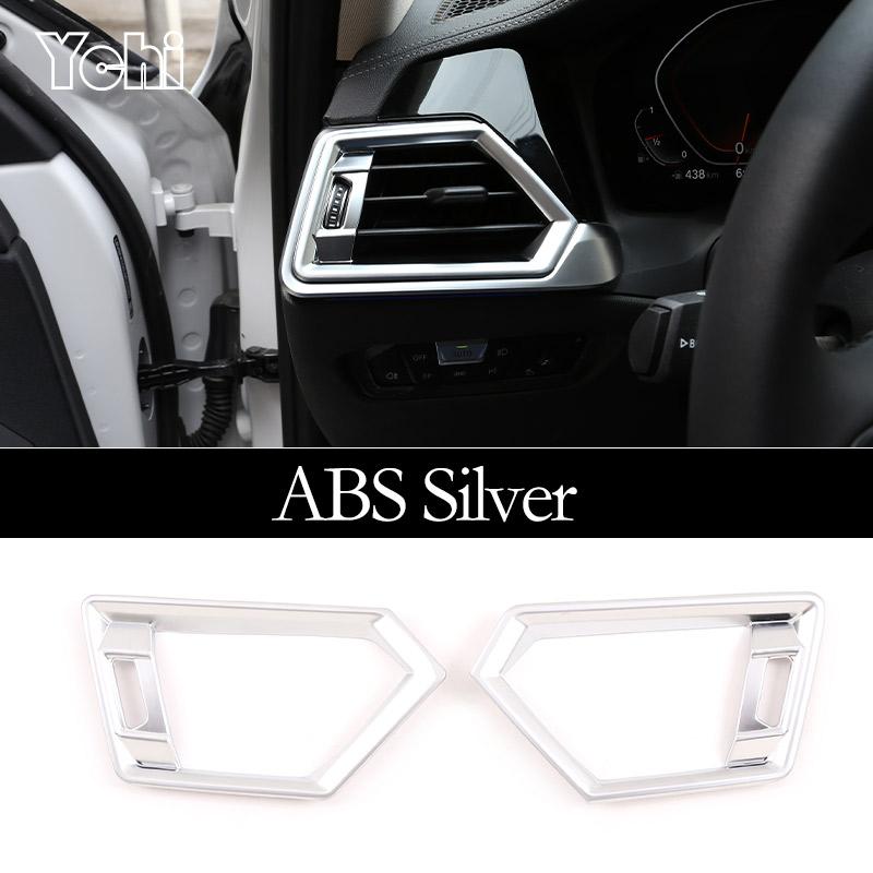 Real Carbon Fiber For BMW 3 Series G20 G21 G28 2020-2026 Car Side Air Conditioning Vent Outlet Cover Trim Car Accessories