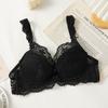 Sexy krajková mašlička tenká sekce podprsenka malá prsa shromážděná sbíraná podprsenky proti povislým prsům pohodlná měkká kostice