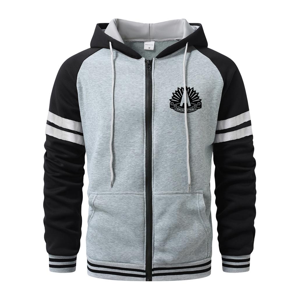 "A"Hoodies for Men Cardigan Zip Hoodies Hooded Pocket Sports&Outdoor Men's Fashion Hoodies & Sweatshirts Streetwear Casual  Men's Coats
