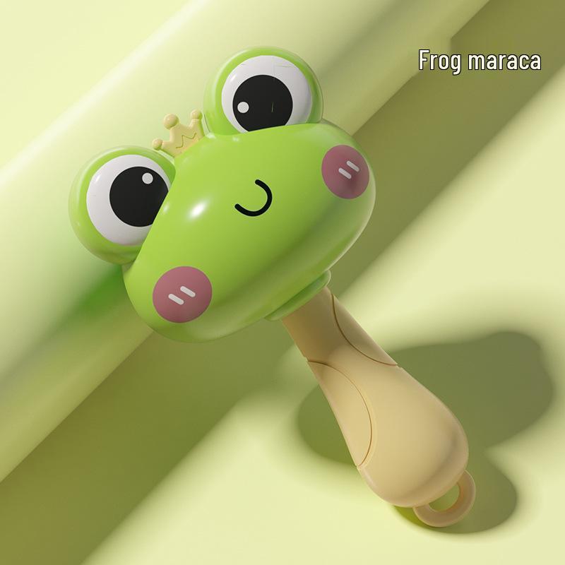 Infant Bell Rattle Toy: Dinosaur Duck Shaker for Early Education and Grasping Training