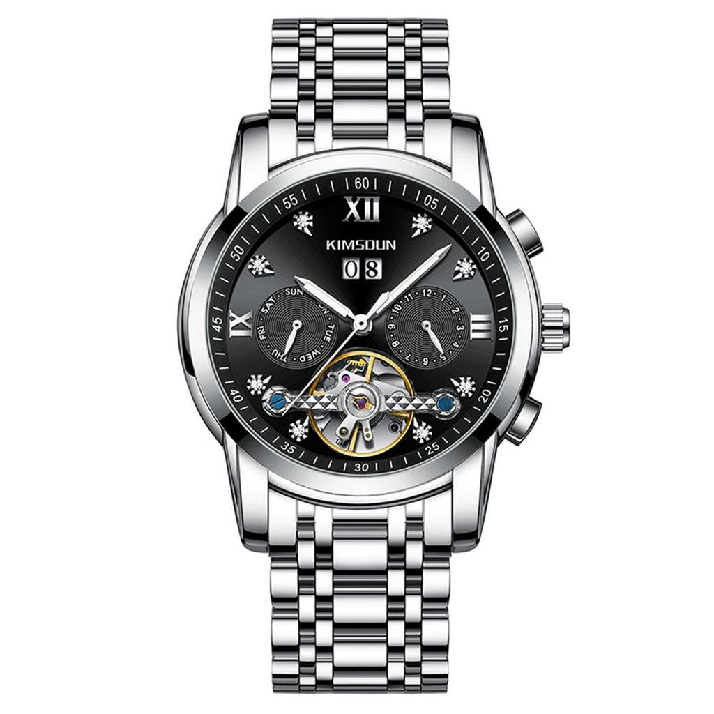 Men's Waterproof Luminous Running Alarm Clock Watch