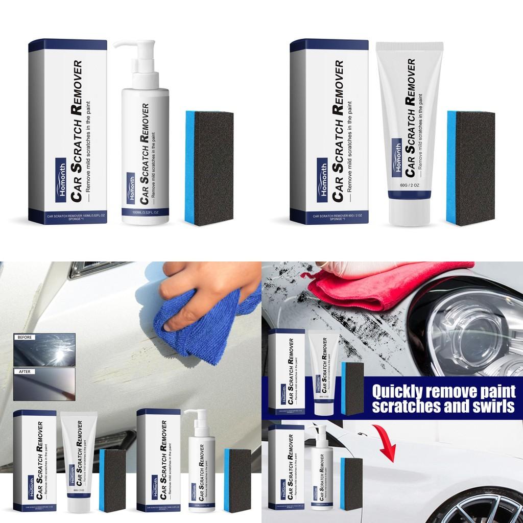 Homonth Premium Automotive Scratch Repair Paste With Deep Polishing Sponge For Car Paint