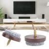 50Pcs Furniture Feet Felt Nail Cabinet Table Sofa Chair Leg Non-Slip Pad Floor Protector(22mm )