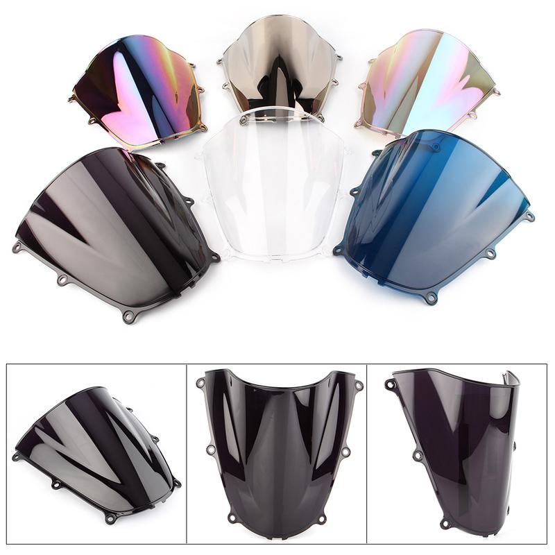 CBR600RR F5 2005 2006 Motorcycle Windshield Windscreen For HONDA Windproof Double Bubble ABS Plasstic