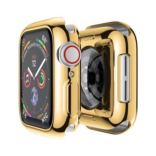 Cover For Apple Watch Case 44mm 40mm 45mm 41mm 42mm 38mm iwatch screen protector silicone bumper apple watch series 3 6 se 7 8 9