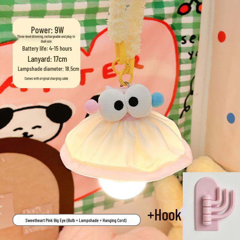 Charming Bedside Pendant Night Light for Dorms & Bedrooms