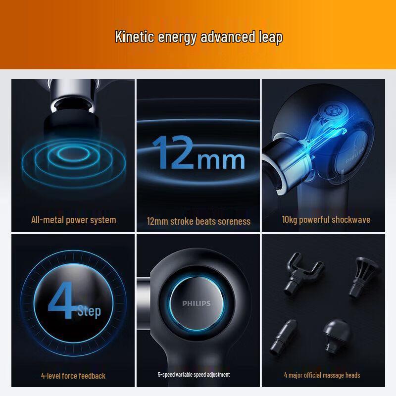 Philips Professional Deep Tissue Percussion Massager