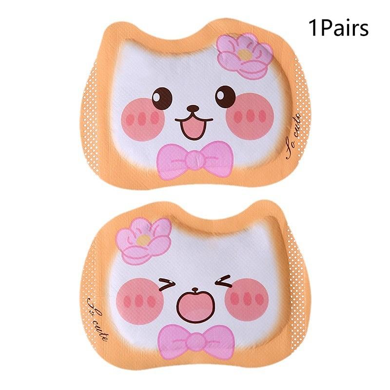 

1/3 пары Зимние мультяшные носимые одноразовые согревающие наклейки для рук и ног, самонагревающиеся, холодостойкие, зимние согревающие наклейки, грелки 1Pairs