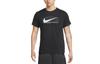 Nike T Shirts Men's Black Crew Neck Moderate Straight Fit DR7643-010