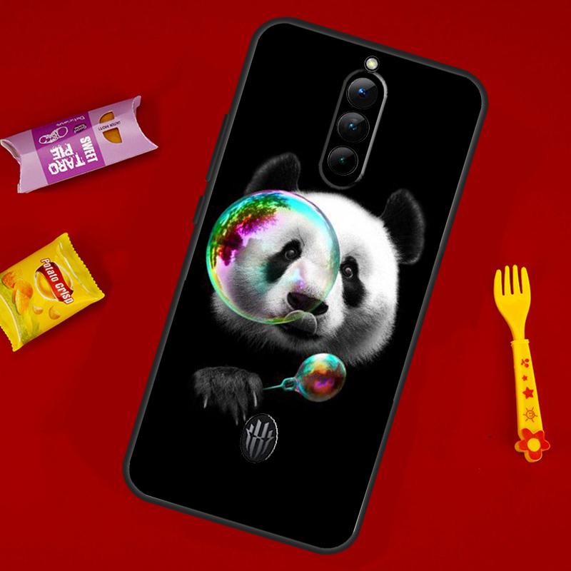 Cartoon Cute Panda Bear Case For ZTE Nubia Red Magic 10 Air 6 6S 7S For Red Magic 11 10 9 8 8S 9S 10S Pro Plus Cover