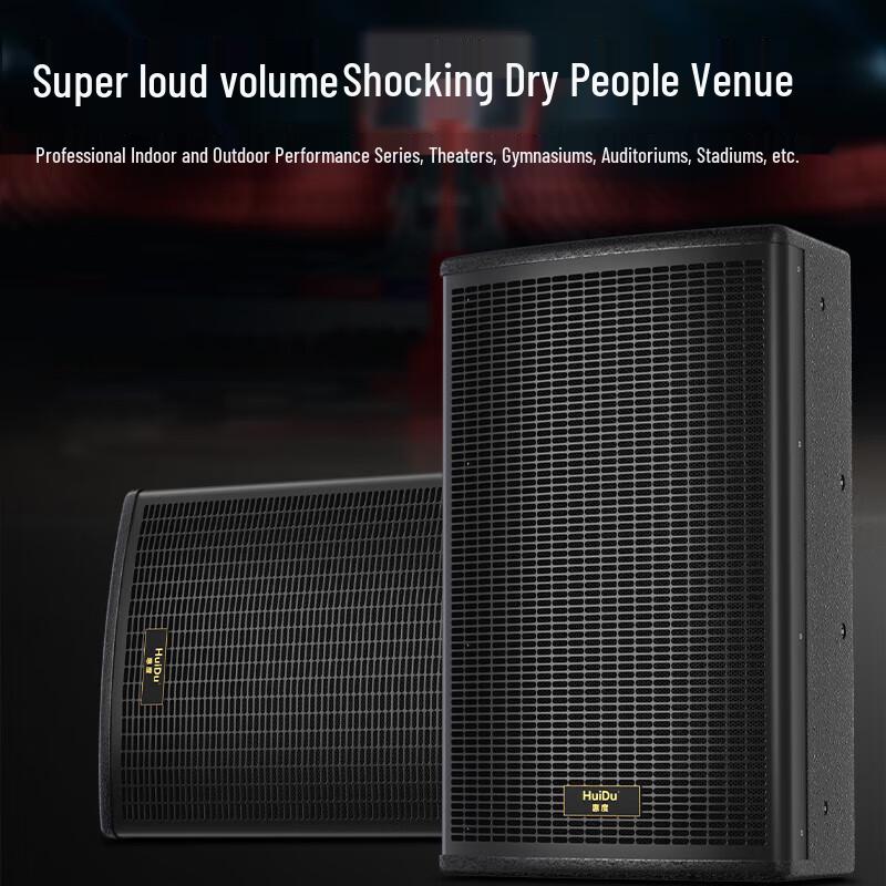 HuiDu ST-15CF Professional Stage Speaker