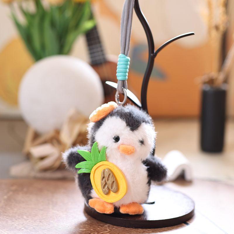 

Cute Penguin Plush Keychain Cartoon Stuffed Animal Doll Keyring Backpack Pendant Bag Hanging Decoration Birthday Gifts