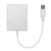 High Quality MultiFunctional Aluminum Alloy USB 3.0 to VGA HDMi LAn TDVI Converter Adapter
