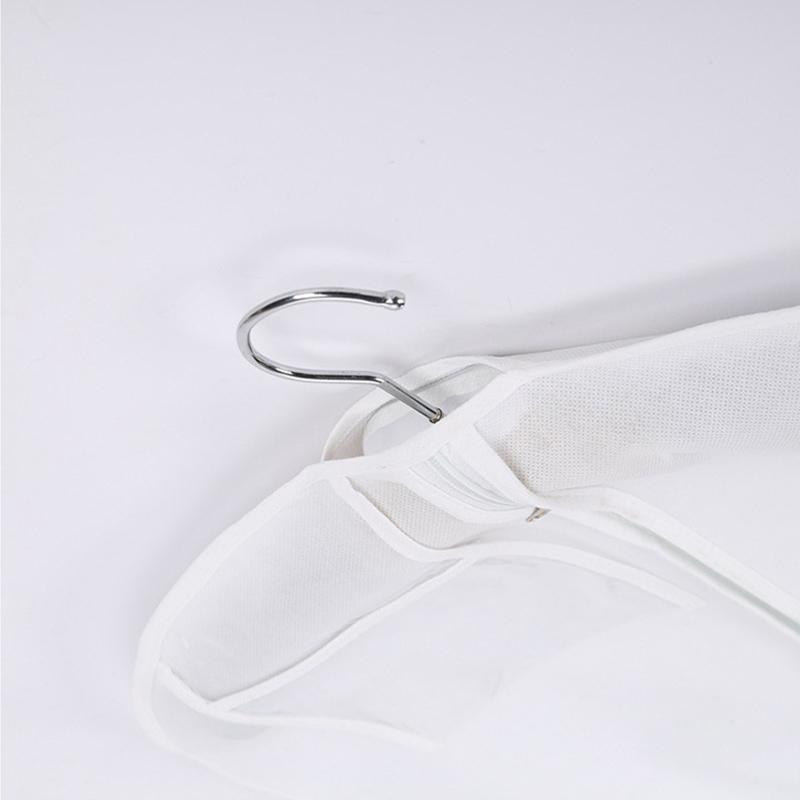 High Quality Long Wedding Bag Cover Evening Dress Dust Cover Bridal Garment Storage Bag New Wedding Dust Cover