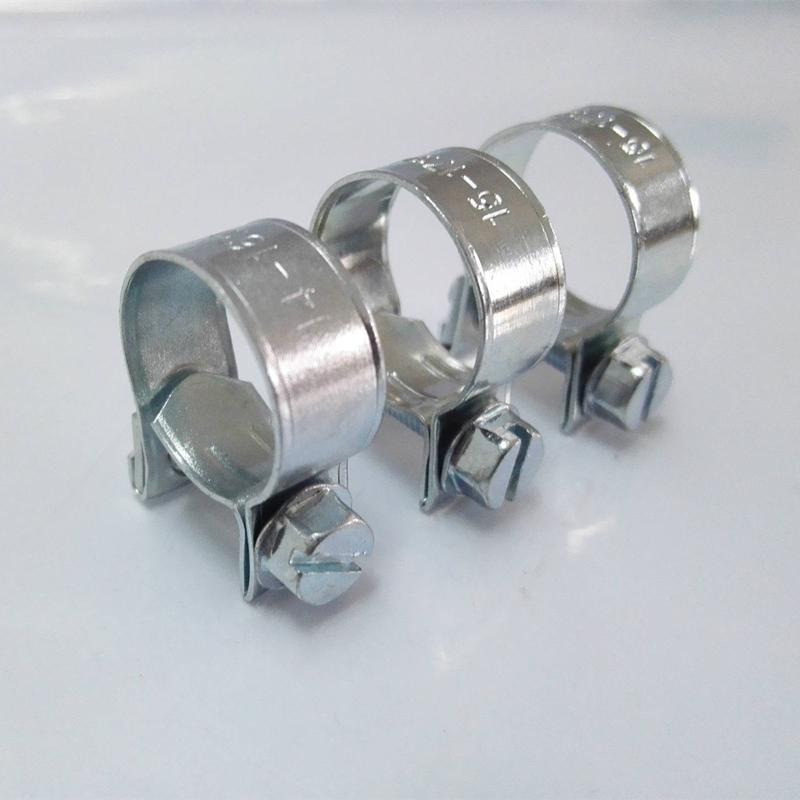 50pcs Hose Clamp Fuel Line Clamp Water Pipe Clip Sealing Welding Clip For Fuel Pipe Metal Pipe Clamps