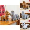 Plush Pony Toy With Pp Cotton Filling For Children Gift And Decor