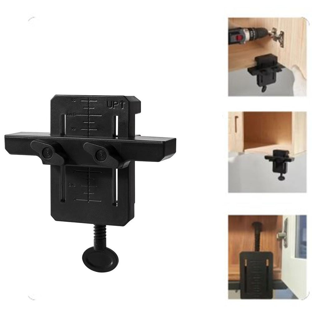 With Adjustable Handle Cabinet Door Installation Positioner  Door Install Tool