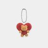 Heartful Gummy Acrylic Keyring