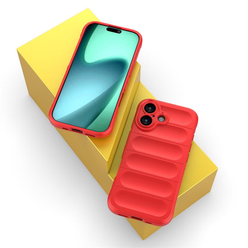 For iPhone 17 Case For iPhone 17 Air iPhone 17 Pro Max Cover Funda Shockproof Anti-fingerprint Protective TPU Phone Back Cover