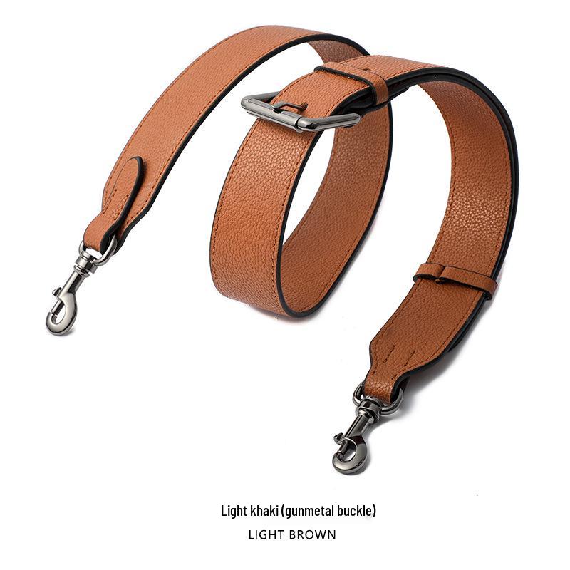 Lychee Grain Cowhide Bag Replacement Strap - Dionysus Versatile Wide Shoulder Strap MHS-A-9
