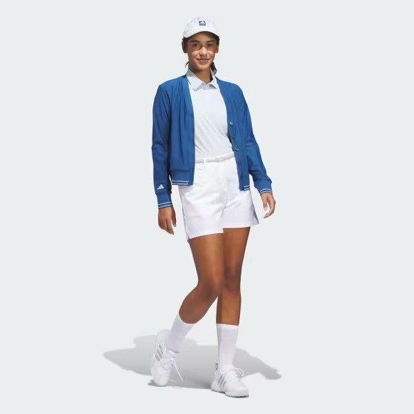 Adidas Women 5 Inch Shorts Ultimate365+ Twistweave