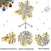 Christmas Napkin Holder Hollowed Napkin Holder Buckles Metal Napkin Rings Reusable Napkin Organization Napkin Buckles Set For