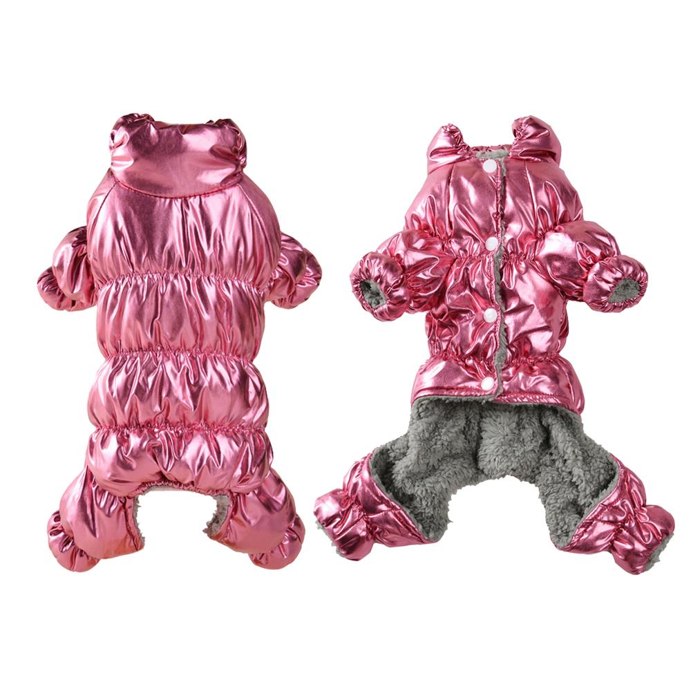 Waterproof Pet Dog Jumpsuit Winter Warm Puppy Jacket Clothes For Small Medium Dogs Thicken Fleece Yorkie Chihuahua Coat Overalls