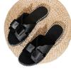 2024 Hot Sale Women Slipper Flat with Non-slip Rhinestone Summer Casual Comfortable Solid Color Ladies Shoes Plus Size 36-43