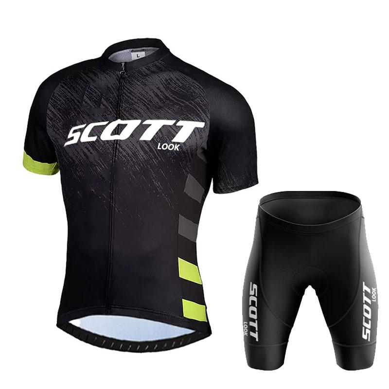 

2026 Summer Breathable Cycling Suit Set Bicycles MTB Mens Cycling Maillot Cycle T-Shirt Bib Shorts Suit Triathlon Mountain Bike Clothes XS