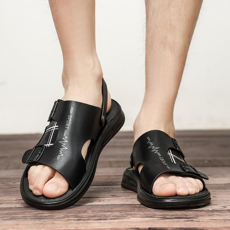 Fashion Summer Men's Sandals Comfortable Flat Bottomed Classic Style Outdoor Beach Walking Street Breathable Men's Shoes Hot Fashion
