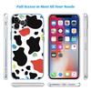 Cartoon Art Cow Transparent Phone Case for Motorola Moto G7 G8 G9 G84 G85 G73 G24 G15 Z2 Play Power Plus