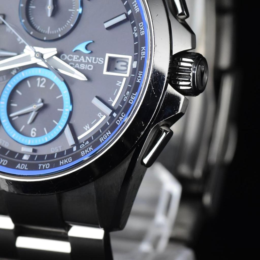 Used Beautiful condition Casio watch Oceanus radio-controlled solar OCW-T2600-1AJF
