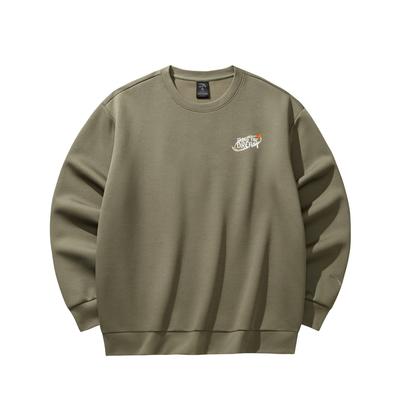 Anta Herbst-Basketball-Serie Trendiger Vielseitiger Pullover Sweatshirt Unisex-Sweatshirt 972611702-2