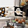 Spooky and Fun Halloween Pillow Covers: Happy Halloween, Ghost, Pumpkin Patterns & 'Boo Y'all' Sofa Cushion Cover,gift