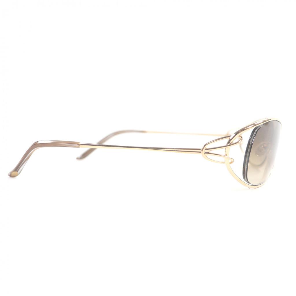 Uitstekende FRED zonnebril VOLUTE ovaal montuur goud heren Gebruikt