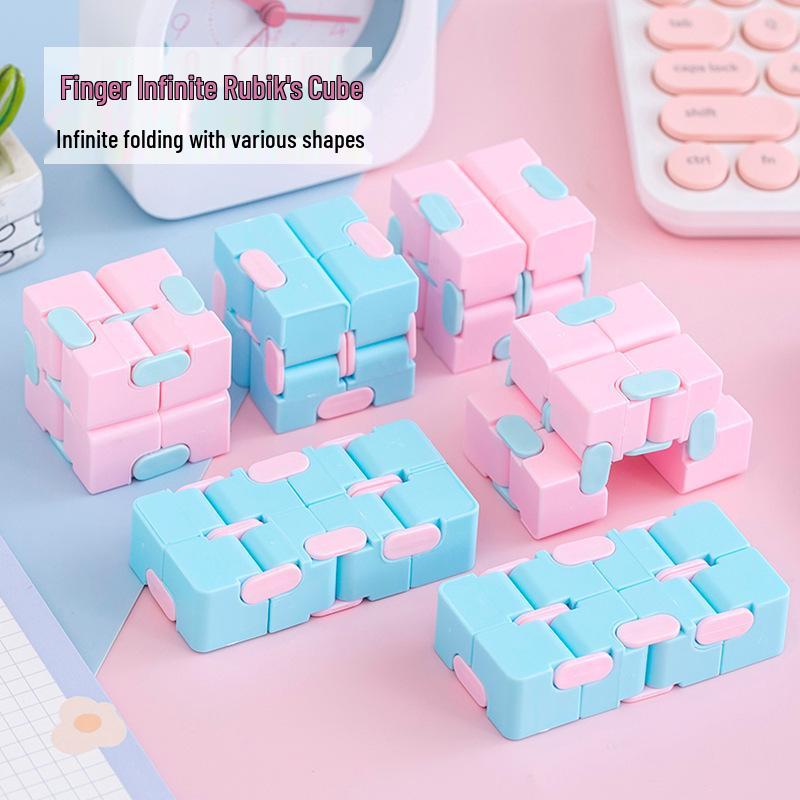 

Macaron Candy Colored Second-Order Rubik s Cube - Creative Decompression Toy for Kids & Adults