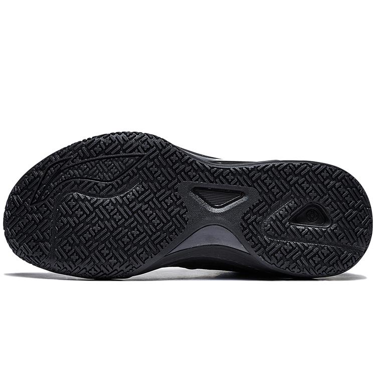 New LiNing Light Speed 1.5 Wear Resistant Breathable Rebound Low Top Basketball Shoes Men's Black Red ABAT101-4