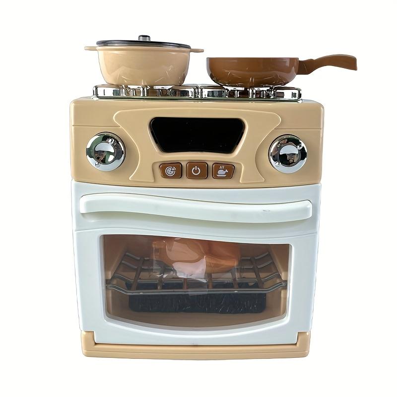 Set da cucina giocattolo per bambini Include Forno, Padella, Coperchio, Pentola per zuppe, Piastra, Fornello per pollo arrosto Giocattolo divertente per cucinare per bambini dai 3 anni in su, Cucina per bambini