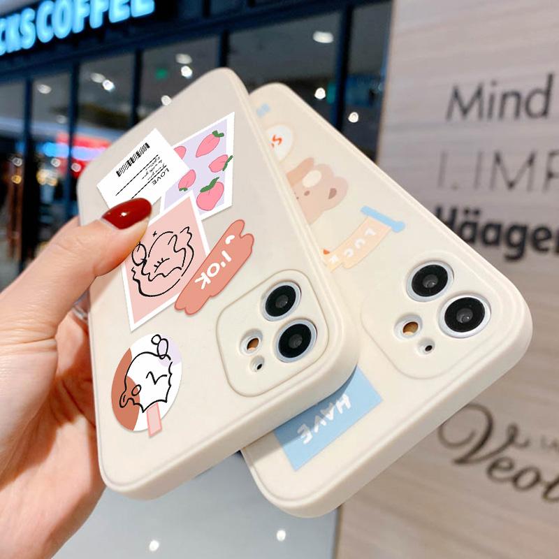 Handyhülle für iPhone 11 13 XR 15 14 Pro Max iPhone 12 16 7 8 Plus XS Max Samsung A15 A55 A05 Redmi 12 13C 13 9 OPPO A16 A18 Vivo Y17S Y12 Huawei P40