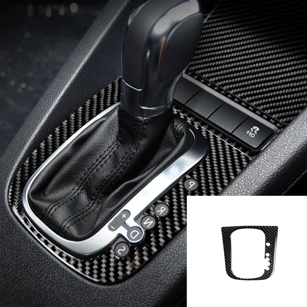 

For Volkswagen Golf 6 Gti R MK6 2008-2012 Carbon Fiber Interior Auto Gear Shift Panel Cover Frame Trim Sticker Car Accessories