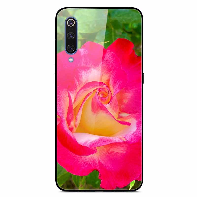 For Xiaomi Mi A3 Cases Luxury Tempered Glass Space Phone Covers for Xiaomi MI 9 Lite Case 9lite MiA3 Hard Back Shell Protective