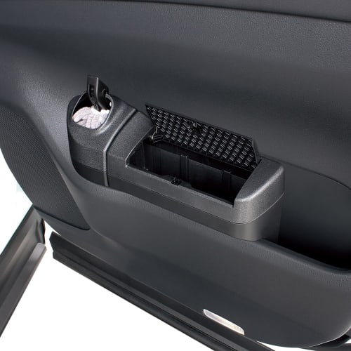 Tsuchiya Yac Car Model Specification Toyota 40 Series Alphard Vellfire Exclusive Side Box Trash Can Plus for Driver Seat Black 1.5L SY-AV8