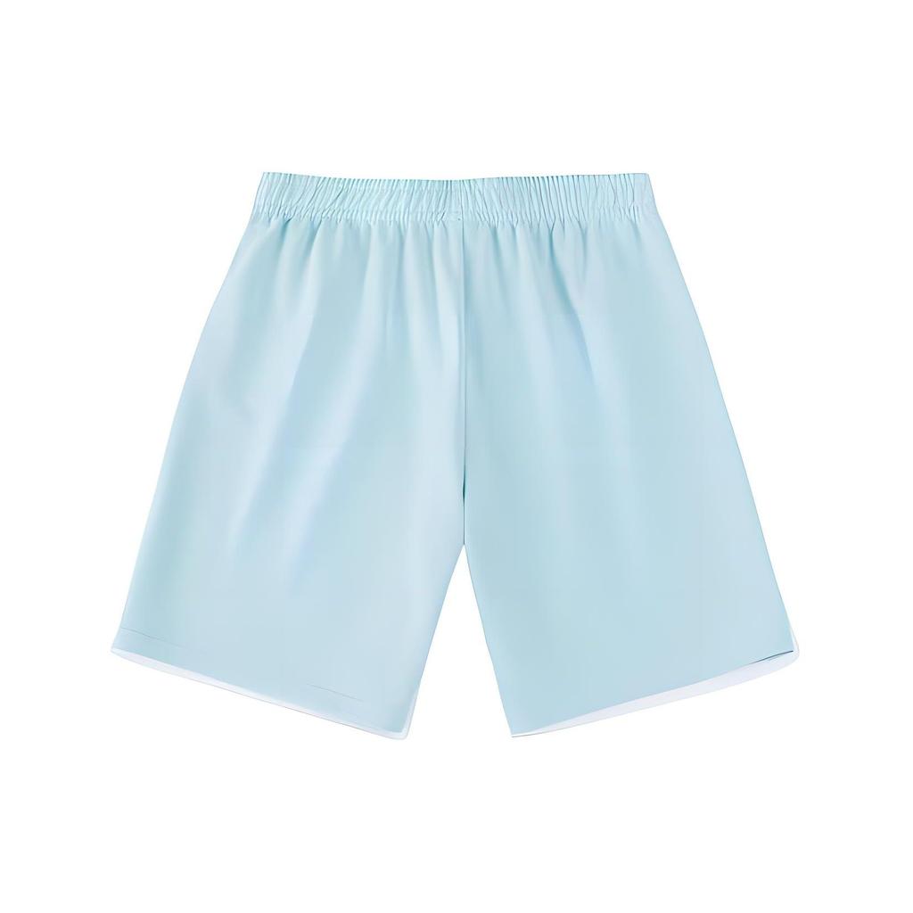 Anta X Sesame Street Collaboration Life Series Cartoon Letter Print Elastic Waist Straight Leg Shorts Women Shorts 162328313-4