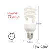Lampada Rettili UVB 13W 26W Raggi UVB Riscaldamento Energetico Lampadina Arricchita di Calcio Lampade Riscaldanti Tartaruga Lucertola Serpente