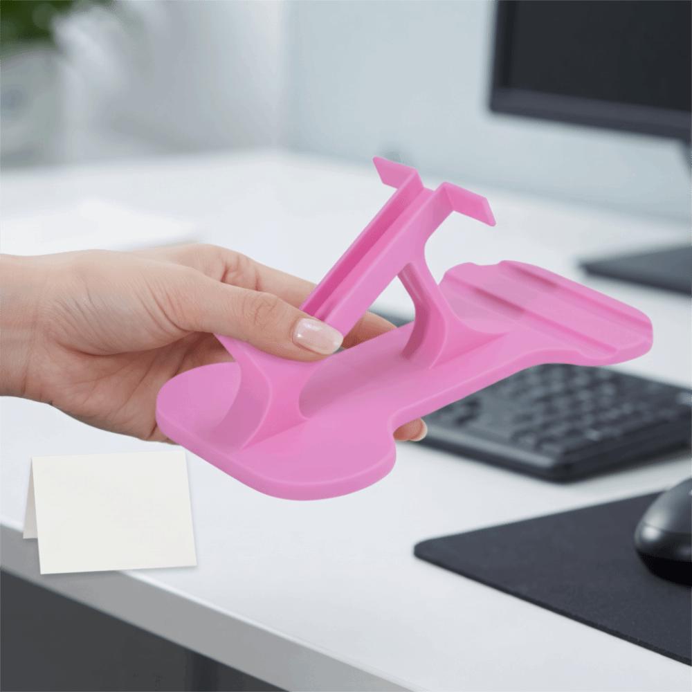 Curved Design Side-Lying Phone Holder Non-Slip Lazy Phone Stand Side-Lying Phone Stand Travel Use